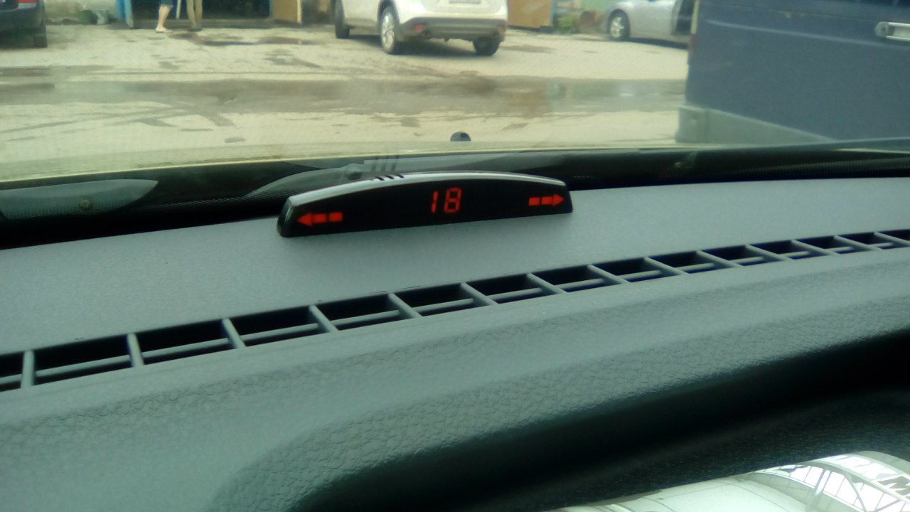 Установка парктроников - фото 13