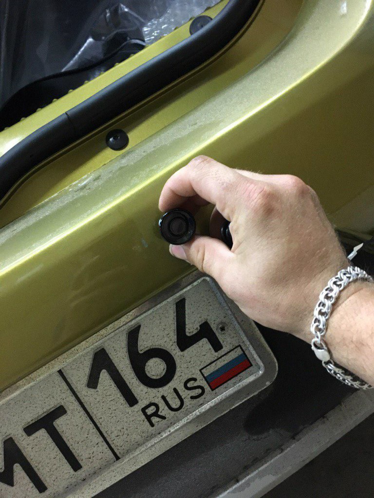 Установка парктроников - фото 5