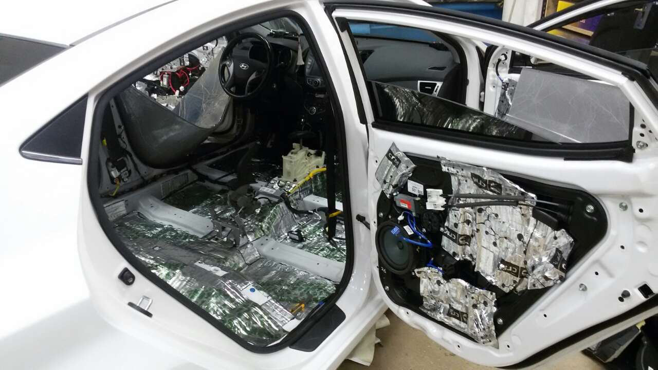 Шумоизоляция Hyundai Elantra - фото 3