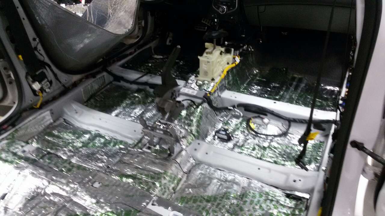 Шумоизоляция Hyundai Elantra - фото 12