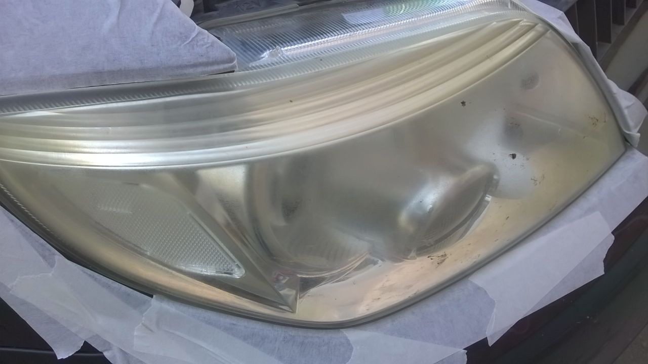 Полировка фар Mitsubishi Outlander - фото 3