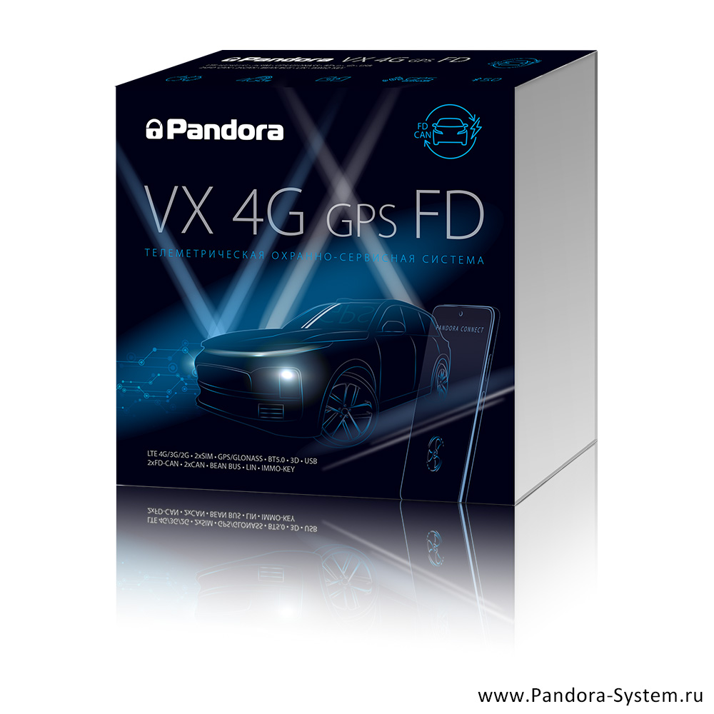 Pandora VX-4G GPS FD