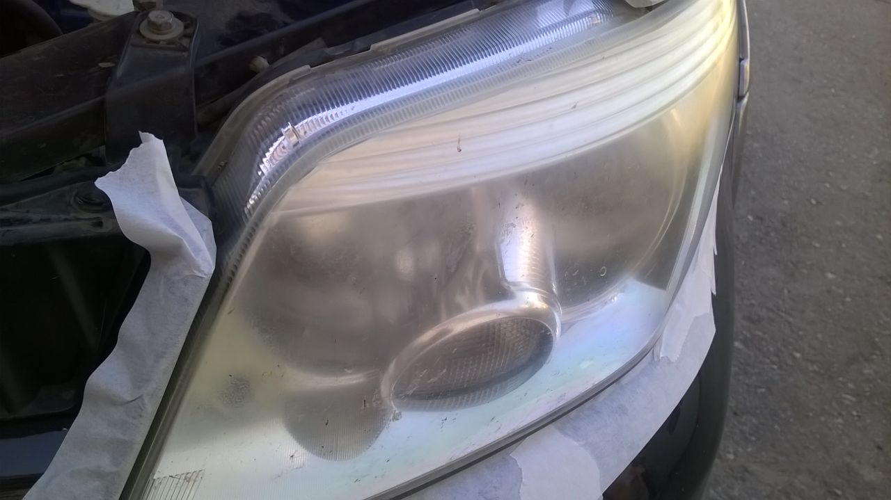 Полировка фар Mitsubishi Outlander - фото 5